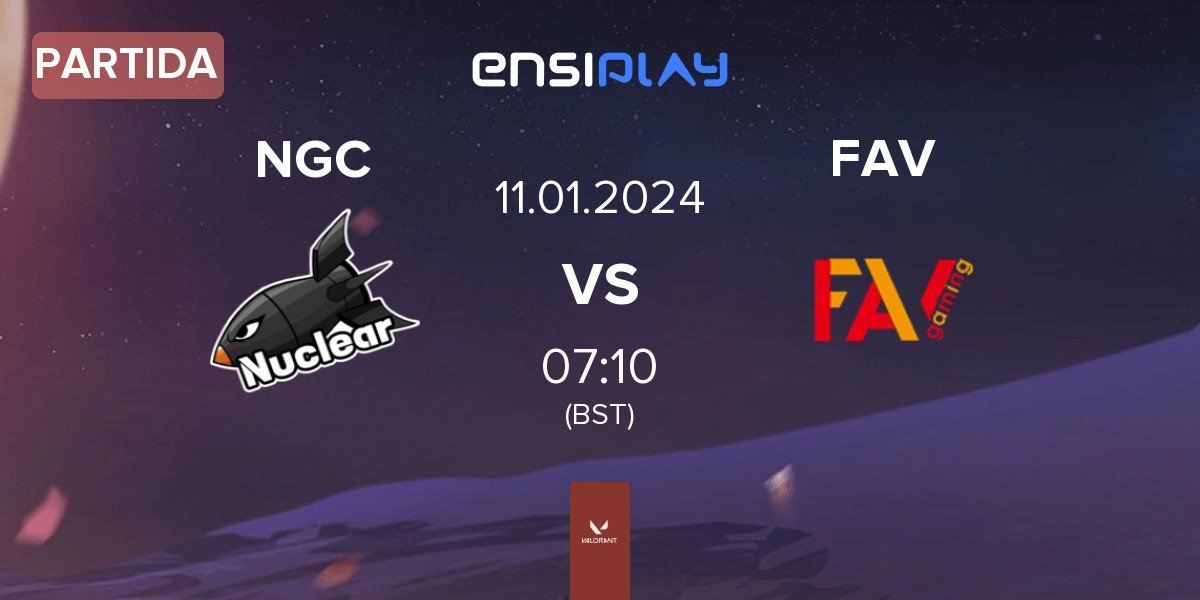 Partida Nuclear GC NGC vs FAV gaming FAV | 11.01