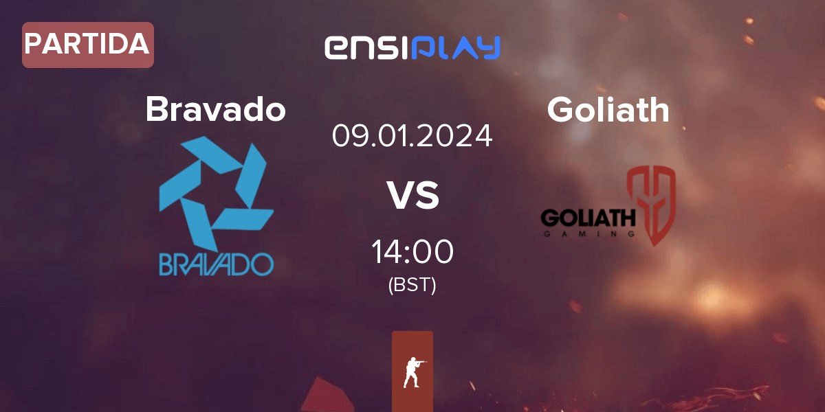 Partida Bravado vs Goliath Gaming Goliath | 09.01
