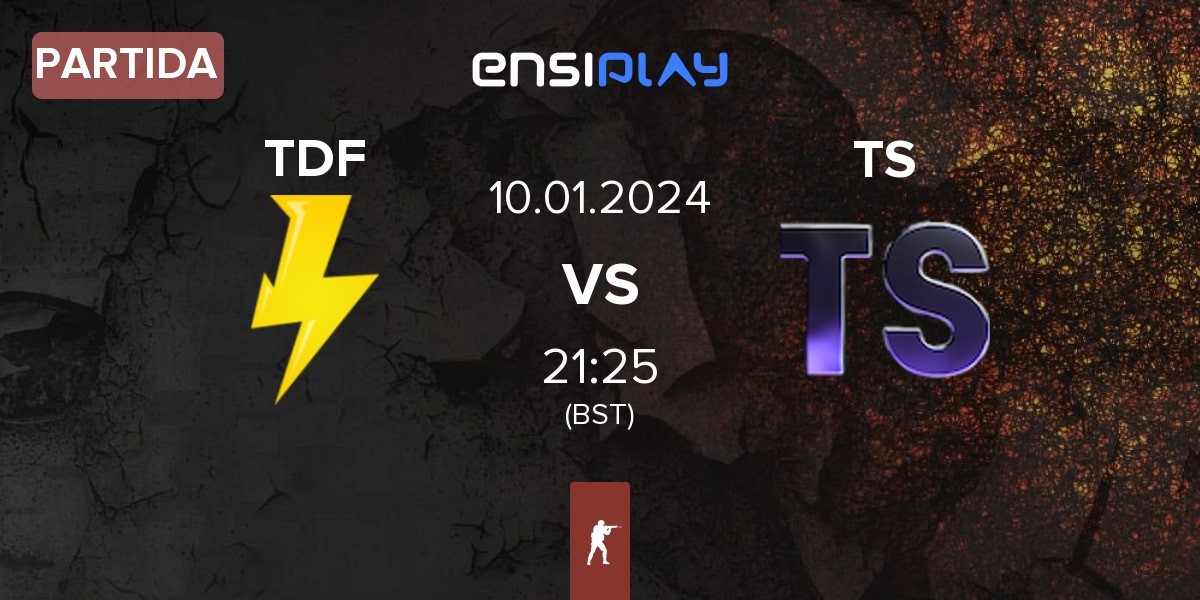Partida ThunderFlash TDF vs Space TS | 10.01