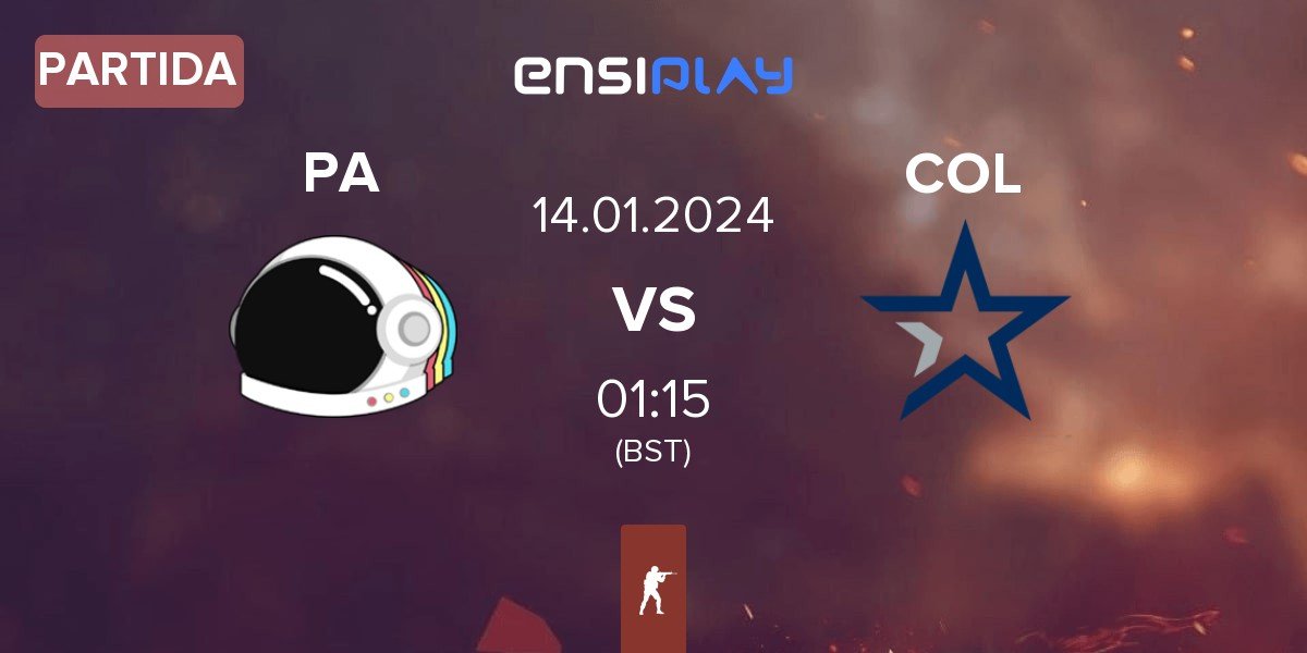 Partida Party Astronauts PA vs Complexity Gaming COL | 14.01