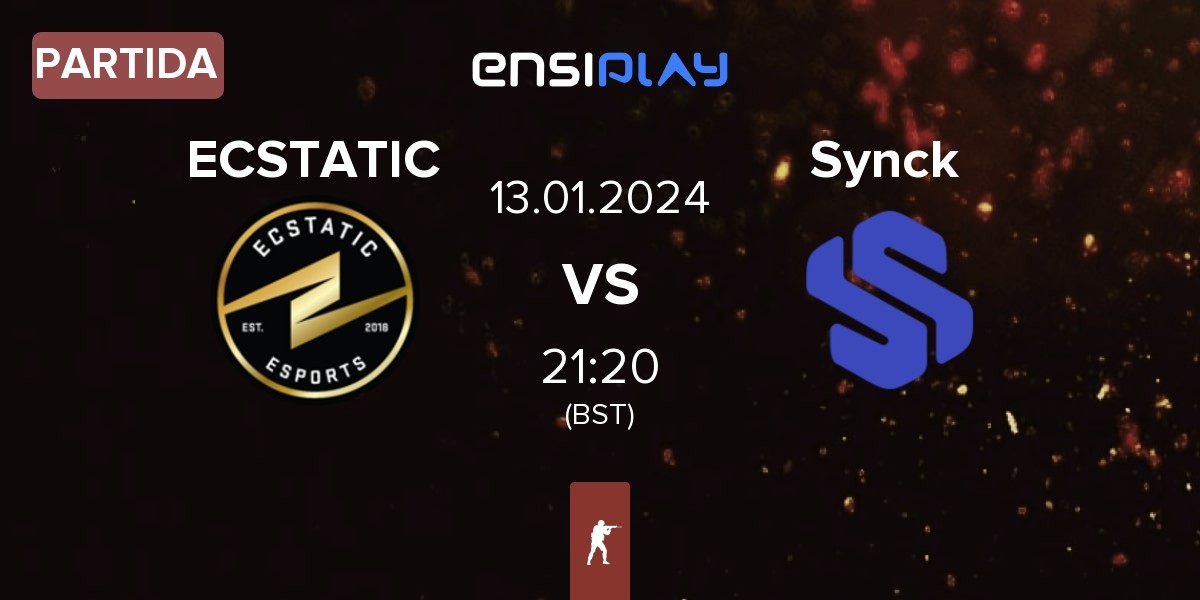 Partida ECSTATIC vs Synck Esports Synck | 13.01