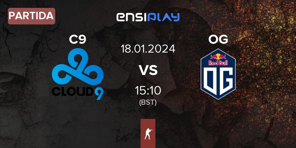 Partida Cloud9 C9 vs OG Gaming OG | 18.01