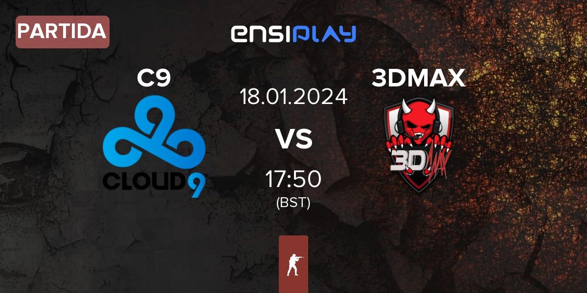 Partida Cloud9 C9 vs 3DMAX | 18.01