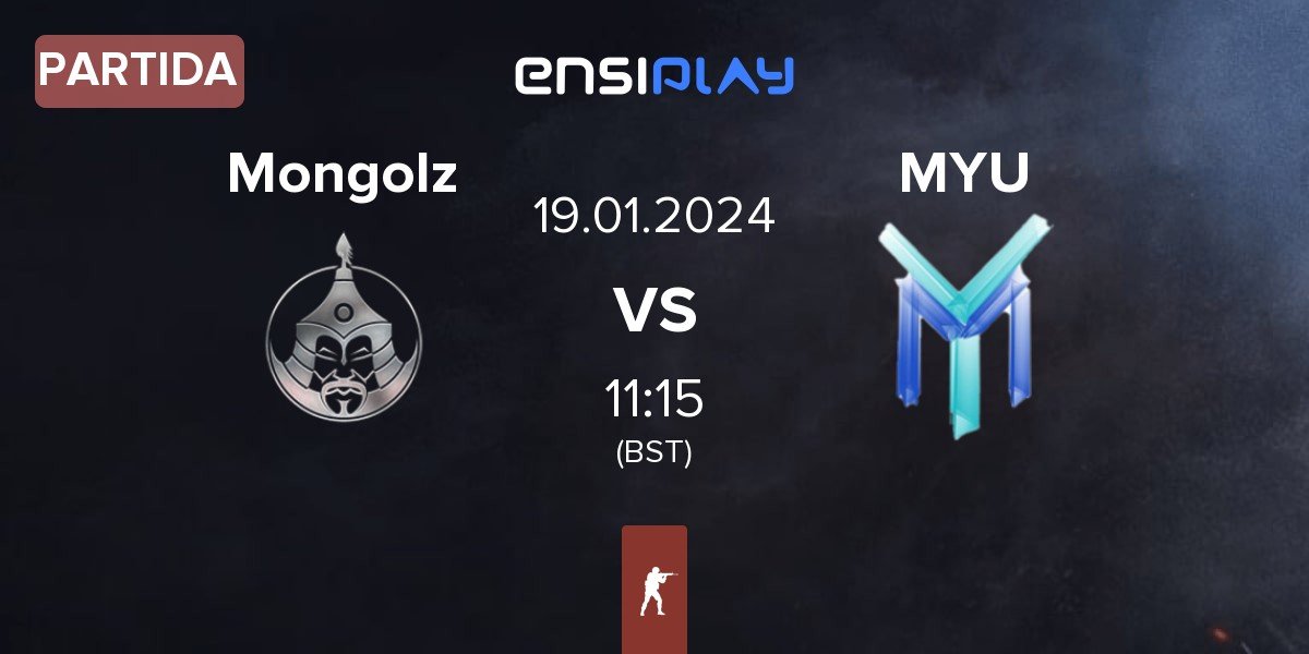 Partida The Mongolz Mongolz vs MungYu Esports MYU | 19.01