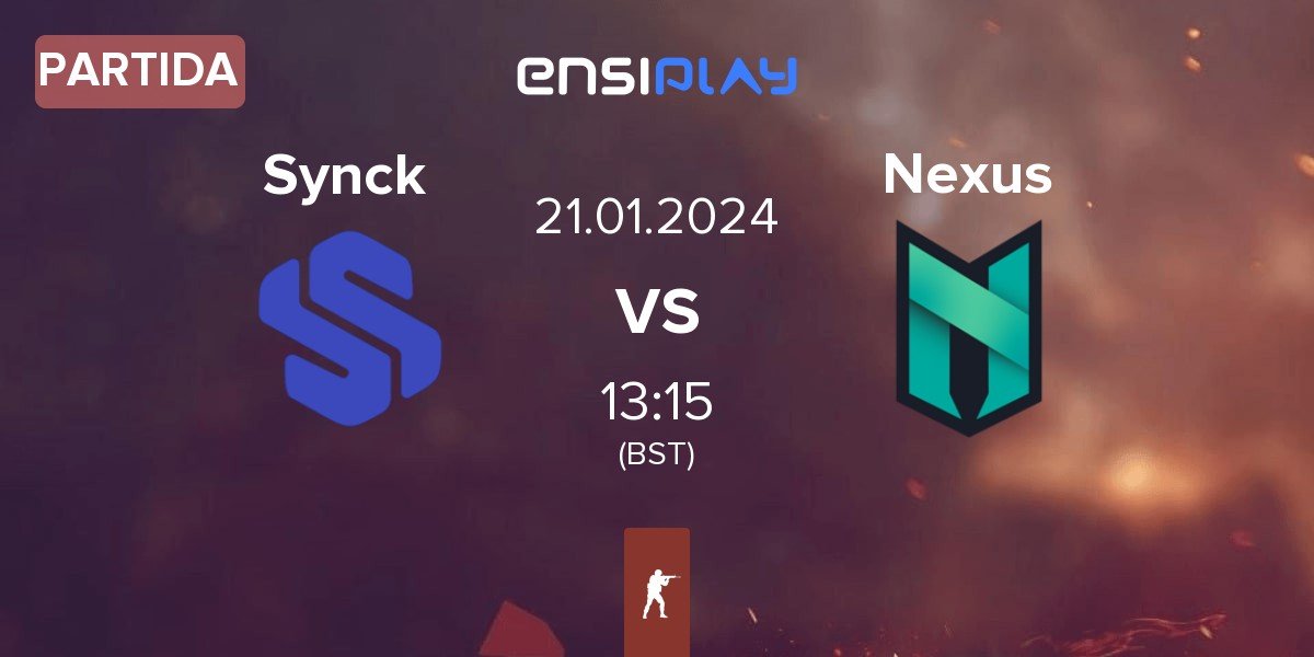 Partida Synck Esports Synck vs Nexus Gaming Nexus | 21.01