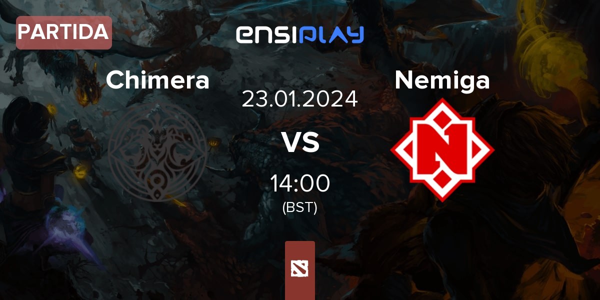 Partida Chimera vs Nemiga Gaming Nemiga | 23.01