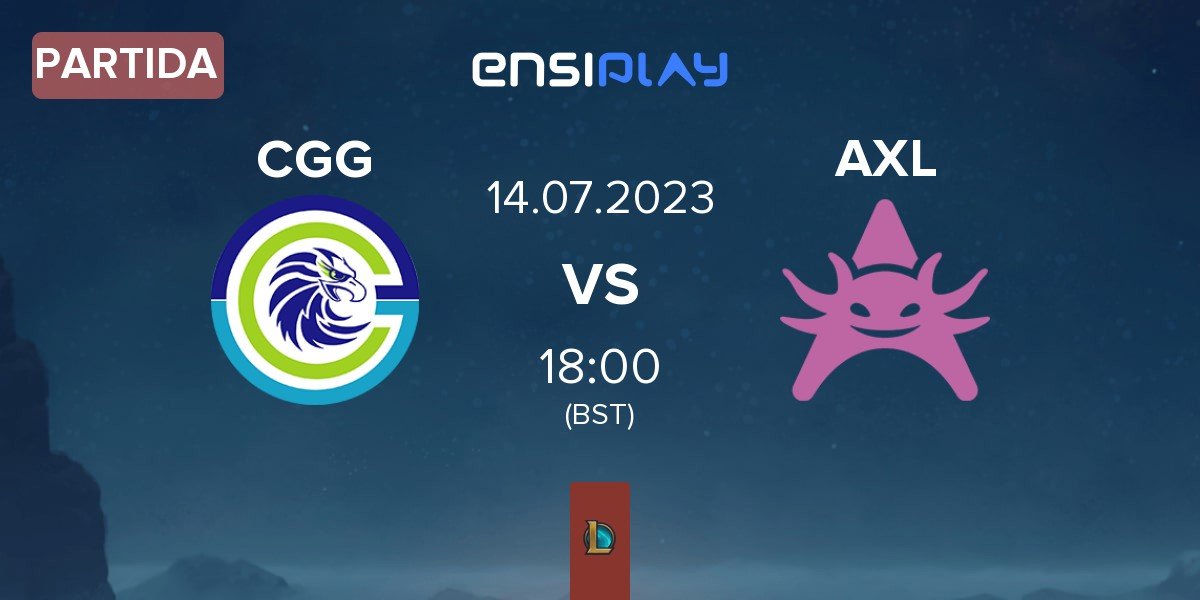 Partida Cyberground Gaming CGG vs Axolotl AXL | 14.07