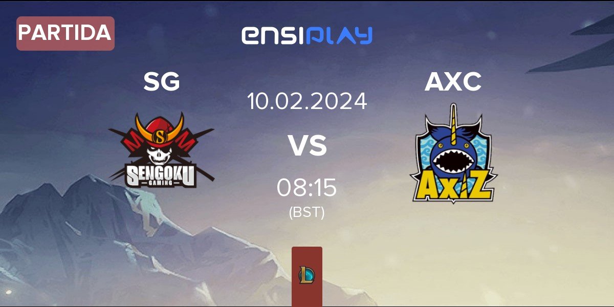 Partida Sengoku Gaming SG vs AXIZ CREST AXC | 10.02