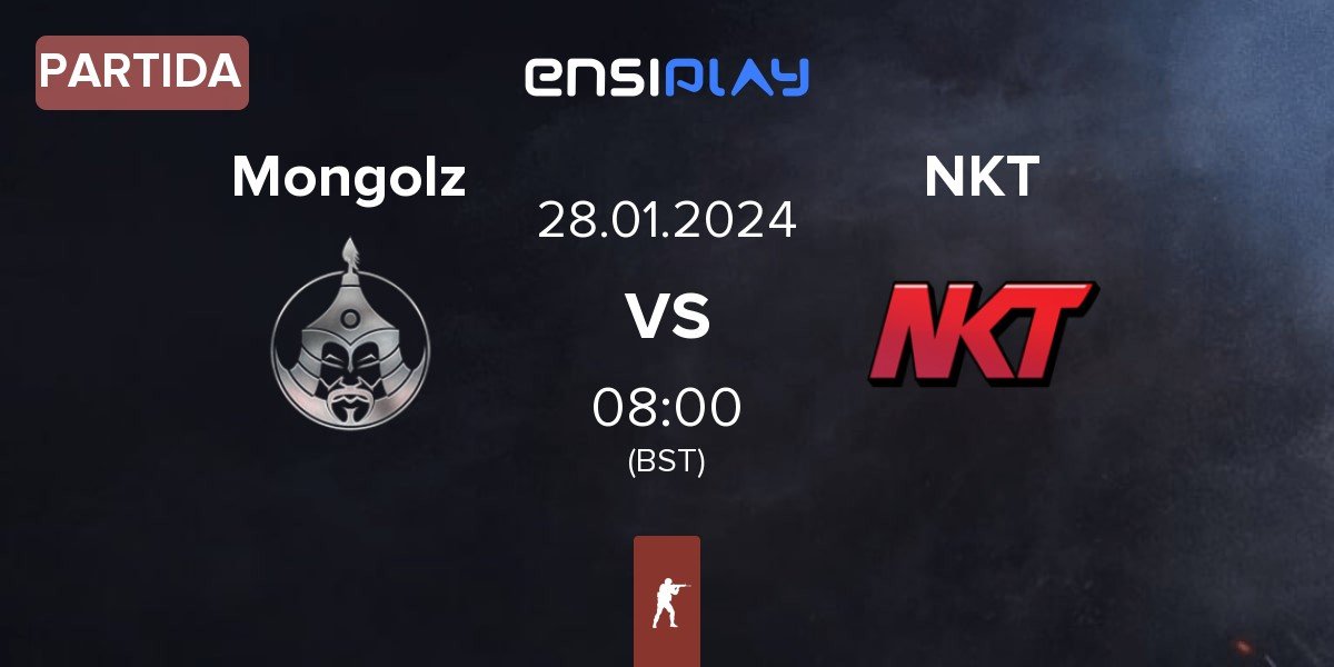 Partida The Mongolz Mongolz vs Team NKT NKT | 28.01