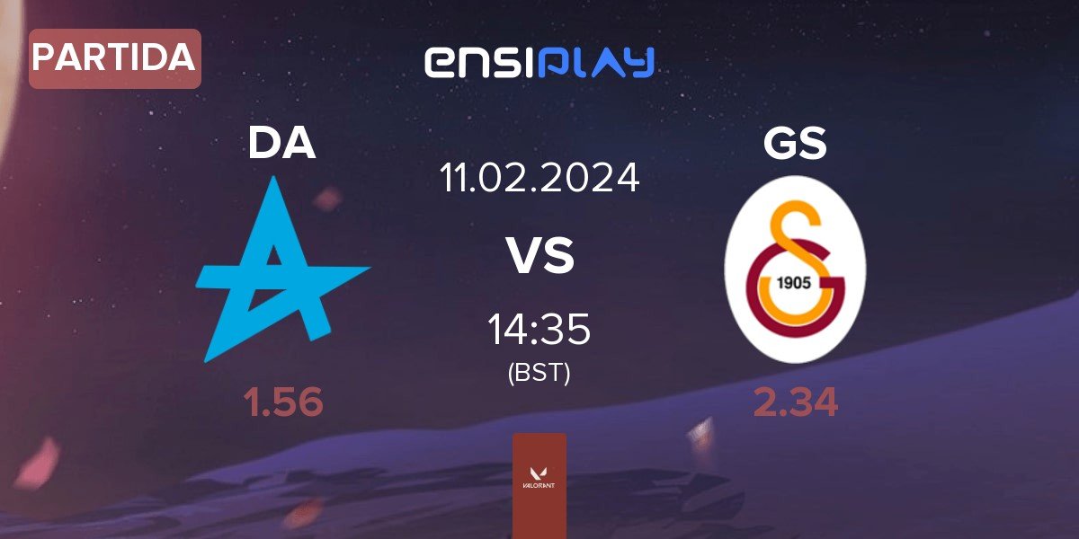 Partida Digital Athletics DA vs Galatasaray Esports GS | 11.02