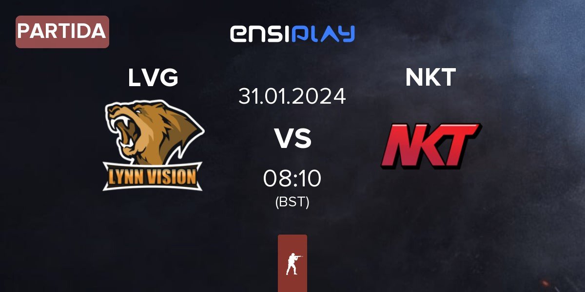 Partida Lynn Vision Gaming LVG vs Team NKT NKT | 31.01