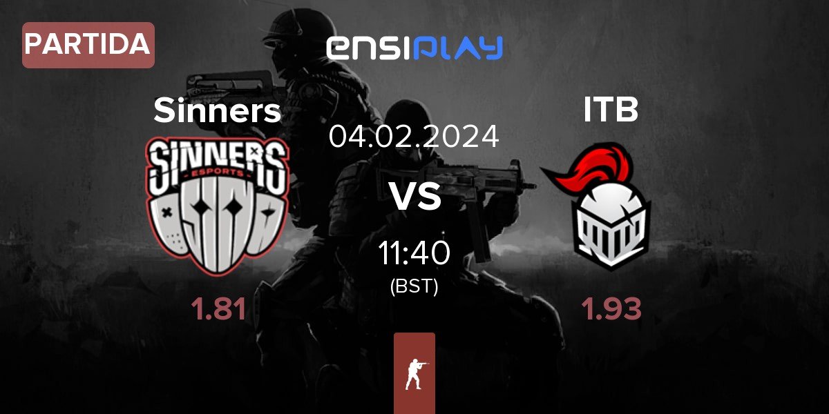 Partida Sinners Esports Sinners vs Into The Breach ITB | 04.02