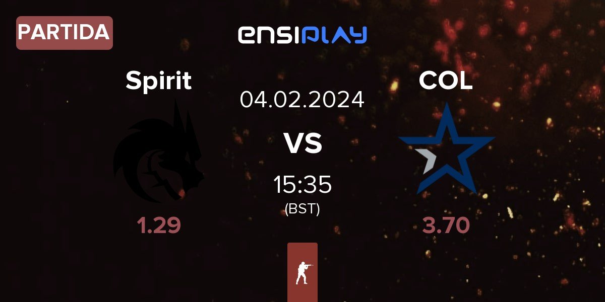 Partida Team Spirit Spirit vs Complexity Gaming COL | 04.02