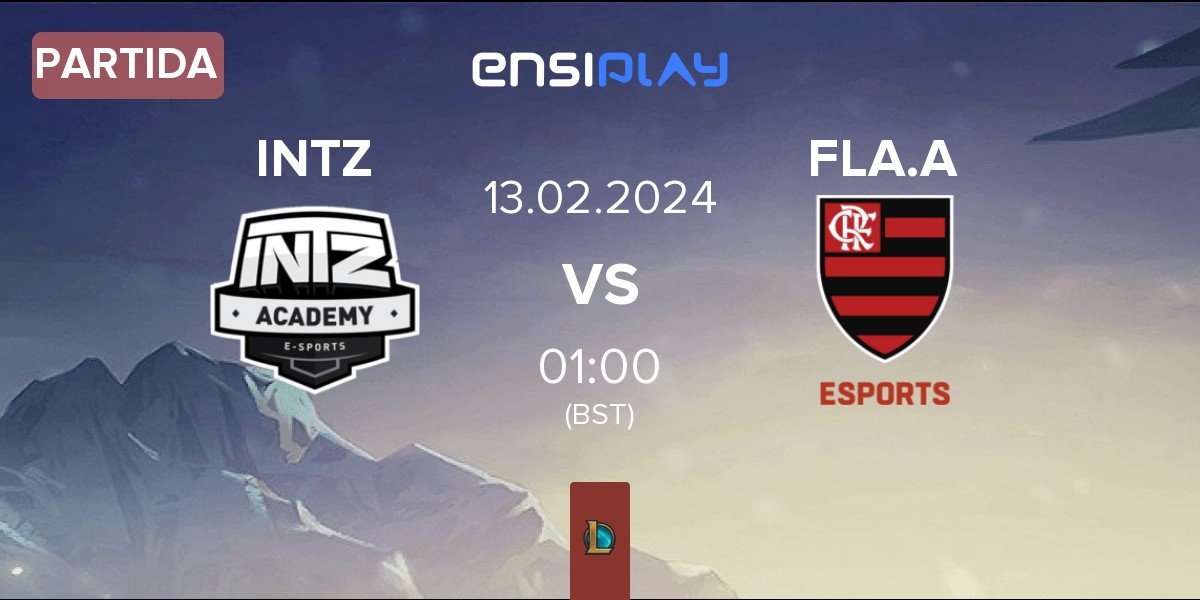 Partida INTZ Academy INTZ vs Flamengo Academy FLA.A | 13.02