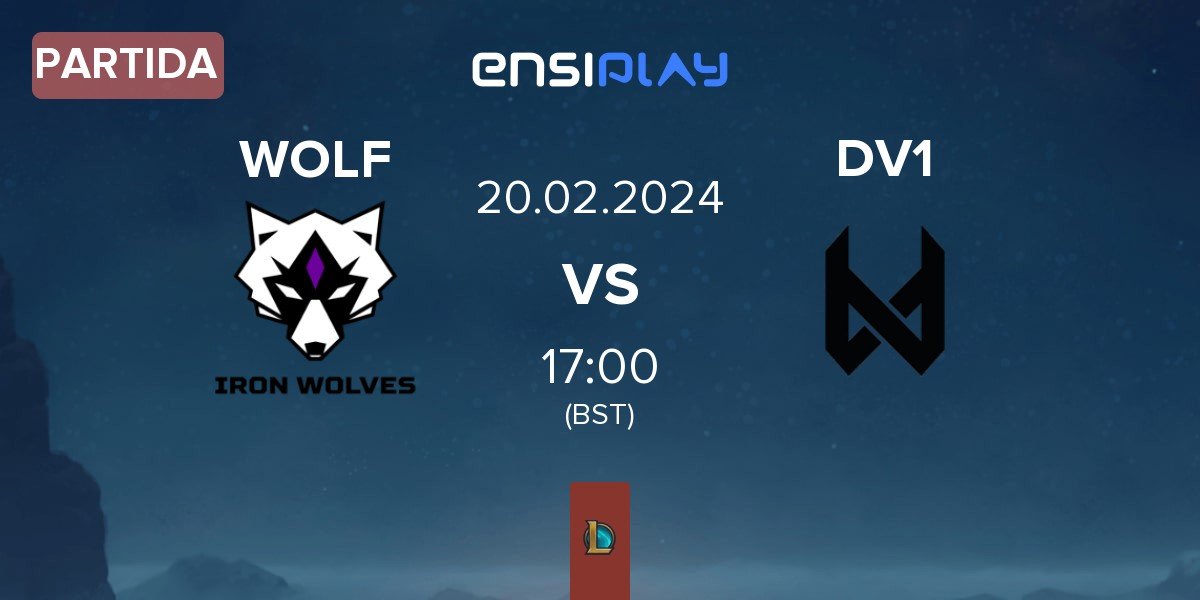 Partida Iron Wolves WOLF vs devils.one DV1 | 20.02