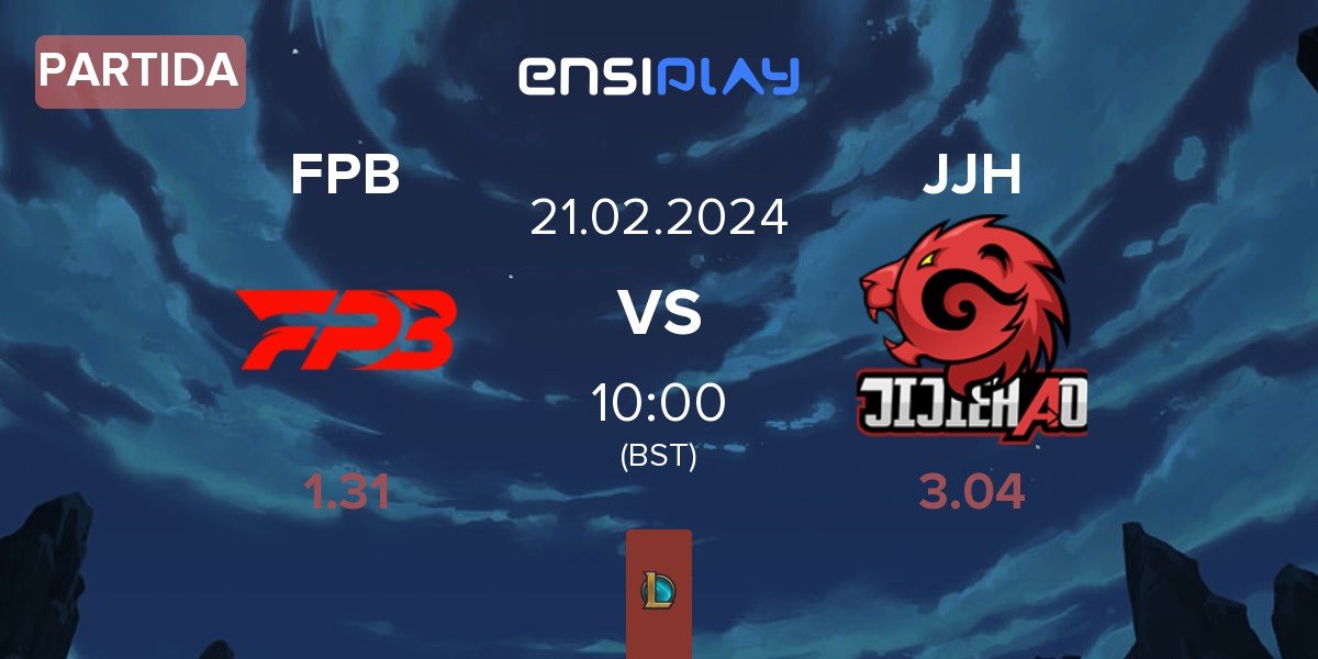 Partida FunPlus Phoenix Blaze FPB vs Ji Jie Hao JJH | 21.02