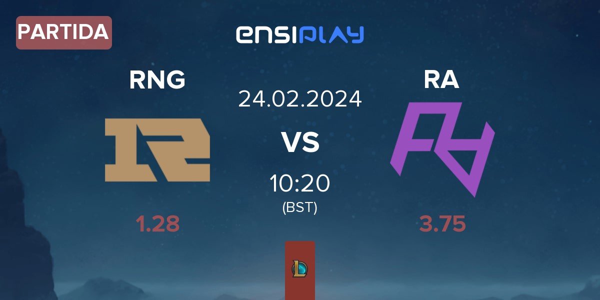 Partida Royal Never Give Up RNG vs Rare Atom RA | 24.02