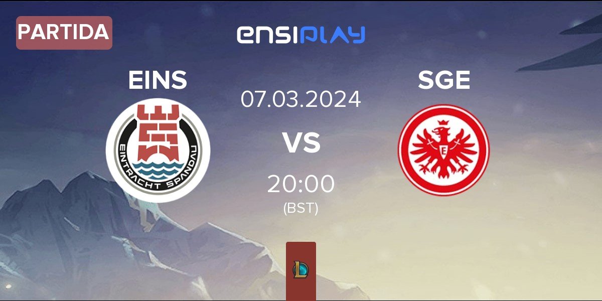 Partida Eintracht Spandau EINS vs Eintracht Frankfurt SGE | 07.03