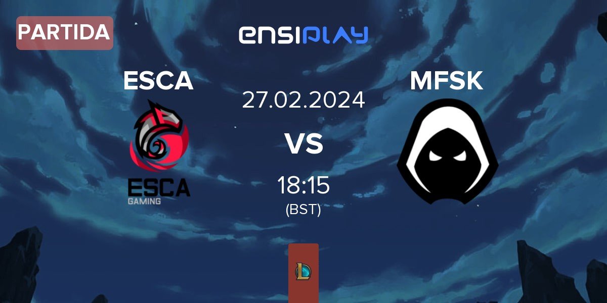 Partida Team ESCA Gaming ESCA vs Forsaken MFSK | 27.02