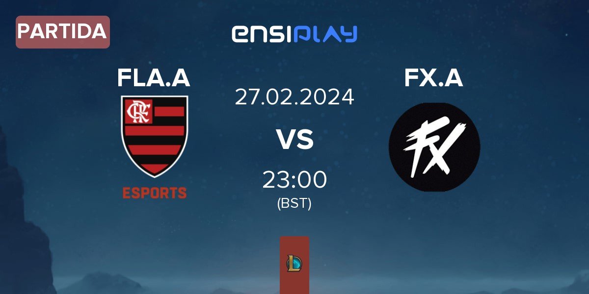 Partida Flamengo Academy FLA.A vs Fluxo Academy FX.A | 27.02
