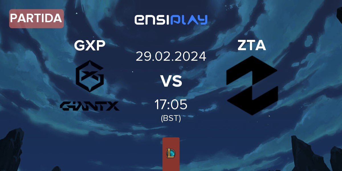 Partida GIANTX Academy GXP vs ZETA ZTA | 29.02