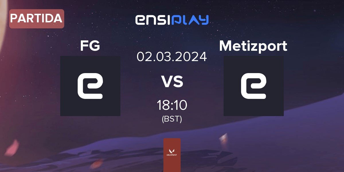 Partida Formulation Gaming FMG vs Metizport MZP | 02.03
