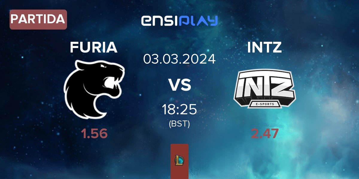 Partida FURIA Esports FURIA vs INTZ | 03.03