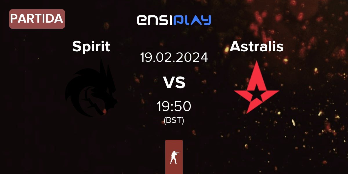 Partida Team Spirit Spirit vs Astralis | 19.02