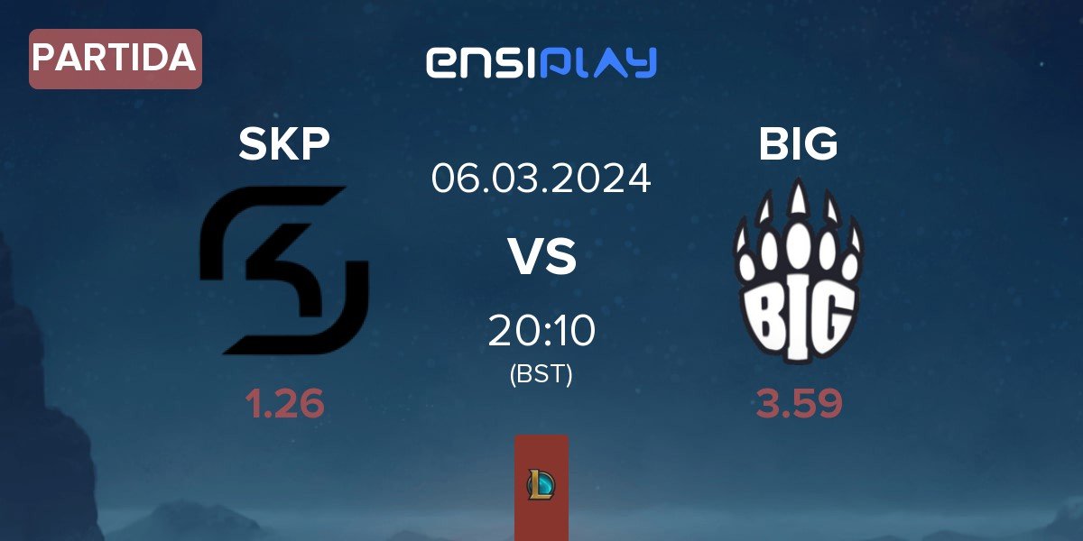 Partida SK Gaming Prime SKP vs BIG | 06.03
