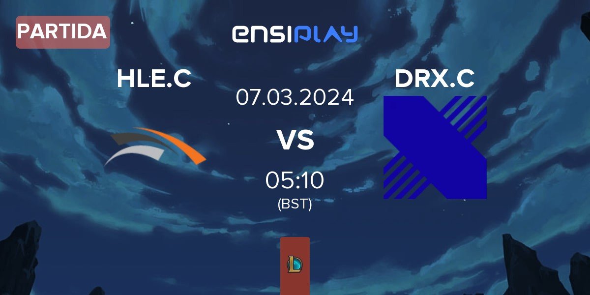 Partida Hanwha Life Esports Challengers HLE.C vs DRX Challengers DRX.C | 07.03
