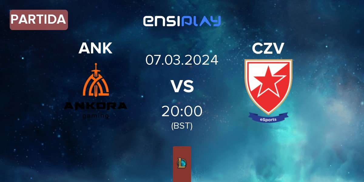 Partida Ankora Gaming ANK vs Crvena zvezda Esports CZV | 07.03