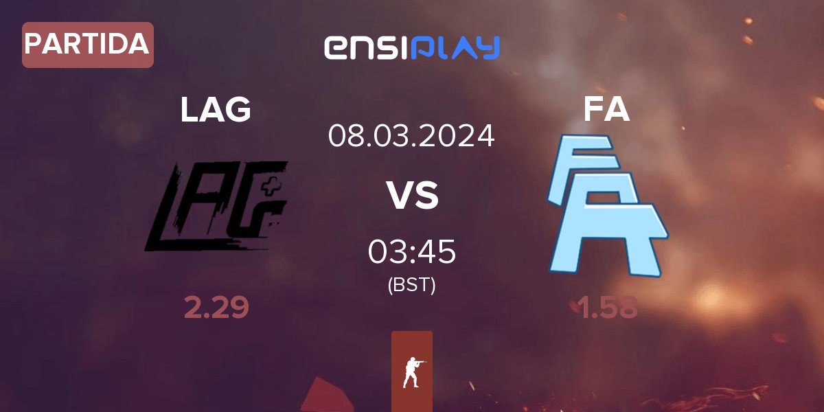 Partida LAG Gaming LAG vs FLUFFY AIMERS FA | 08.03