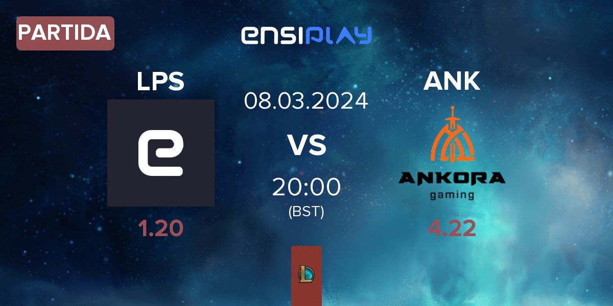 Partida Lupus Esports LPS vs Ankora Gaming ANK | 08.03