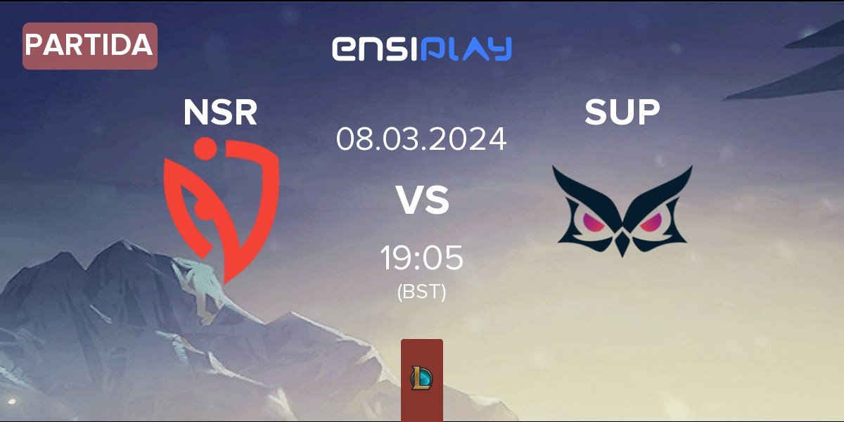 Partida NASR eSports Turkey NSR vs Papara SuperMassive SUP | 08.03