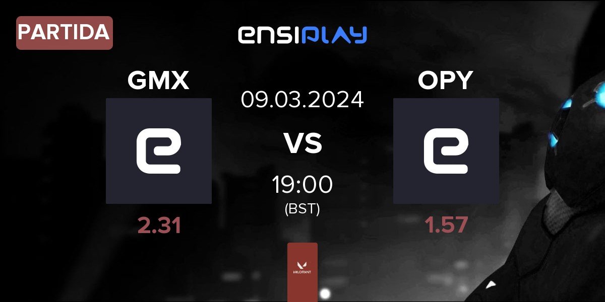 Partida Gamax Esports GMX vs Team Occupy OPY | 09.03
