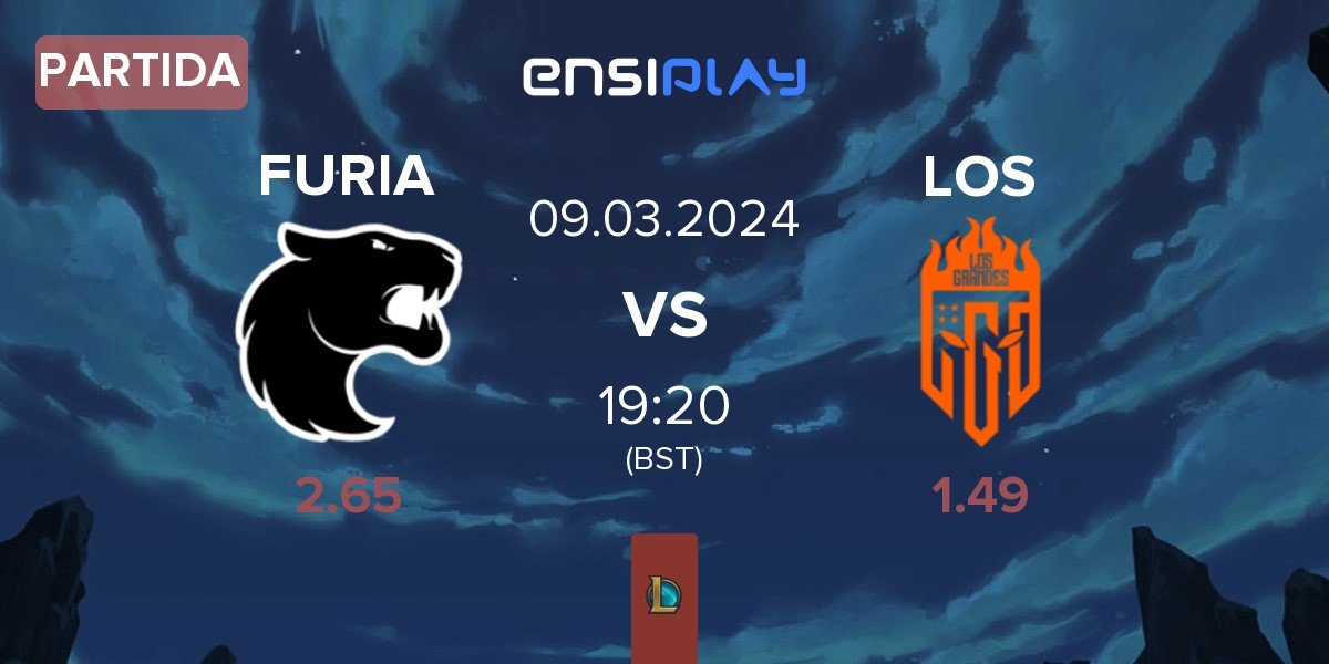 Partida FURIA Esports FURIA vs Los Grandes LOS | 09.03