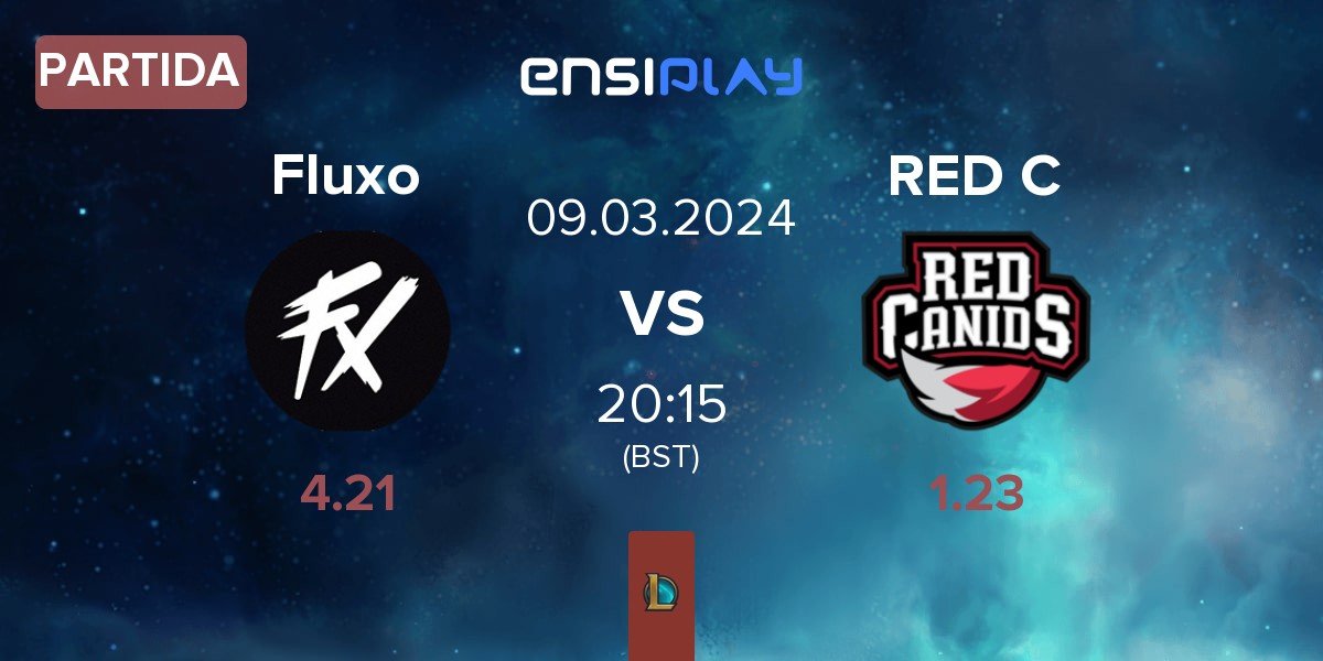 Partida Fluxo vs RED Canids RED C | 09.03
