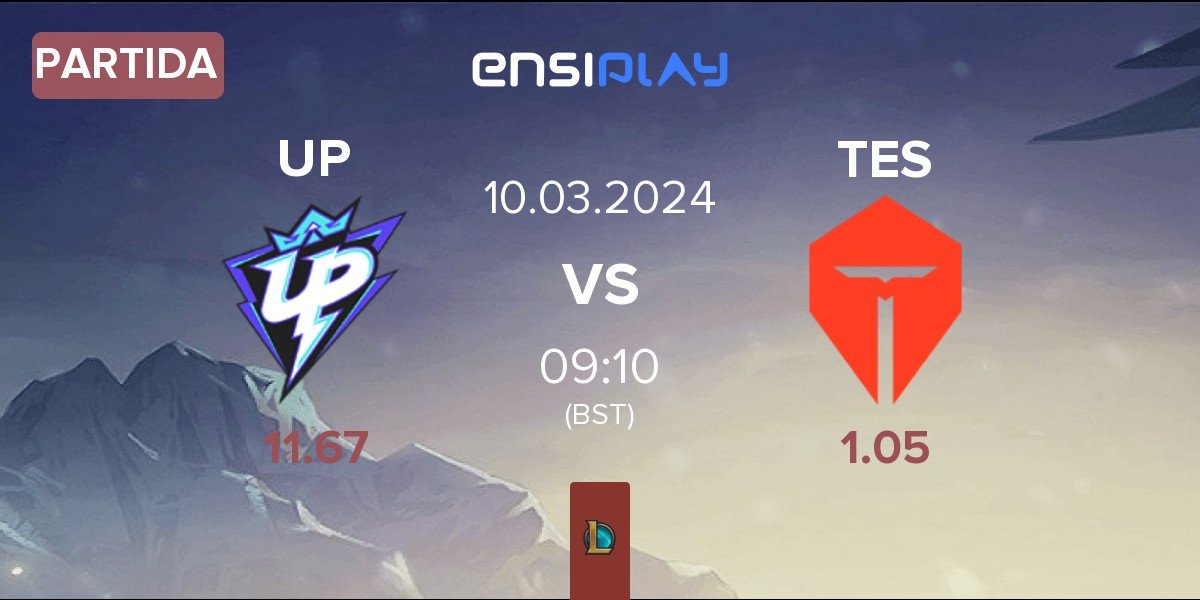 Partida Ultra Prime UP vs TOP Esports TES | 10.03