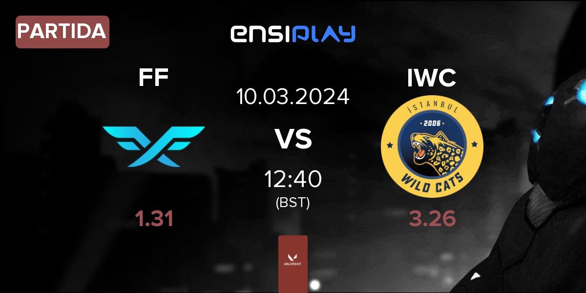 Partida Fire Flux Esports FF vs Istanbul Wildcats IWC | 10.03
