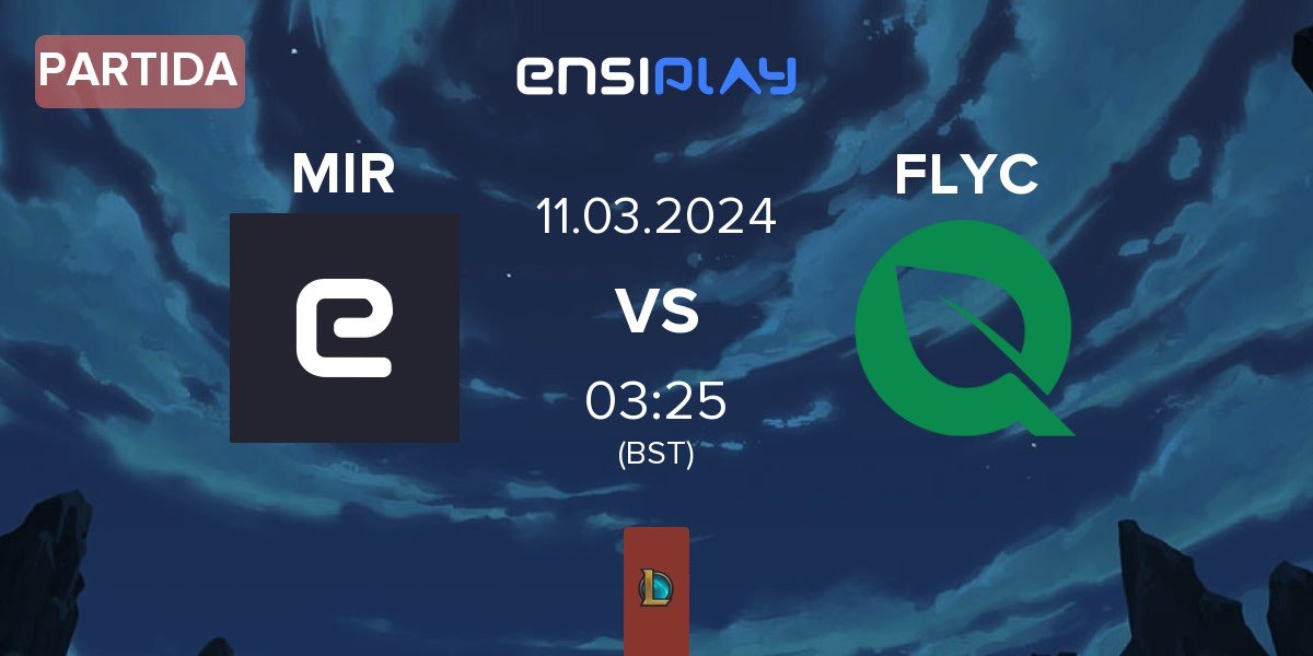 Partida Mirage Alliance MIR vs FlyQuest Challengers FLYC | 11.03