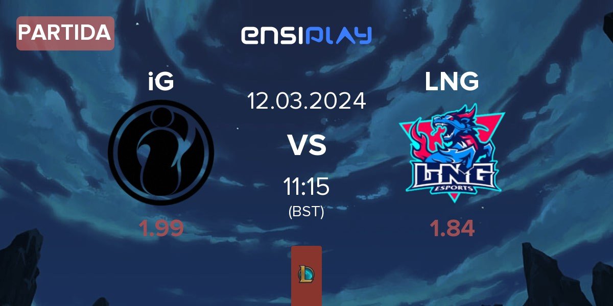 Partida Invictus Gaming iG vs LNG Esports LNG | 12.03