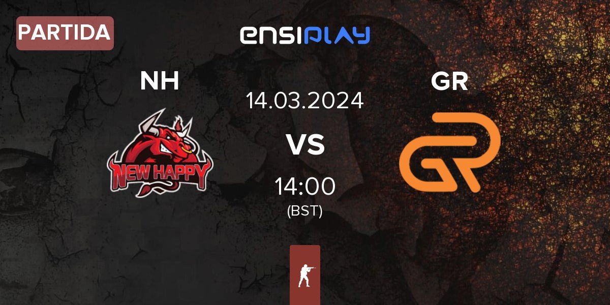 Partida Newhappy NH vs GR Gaming GR | 14.03