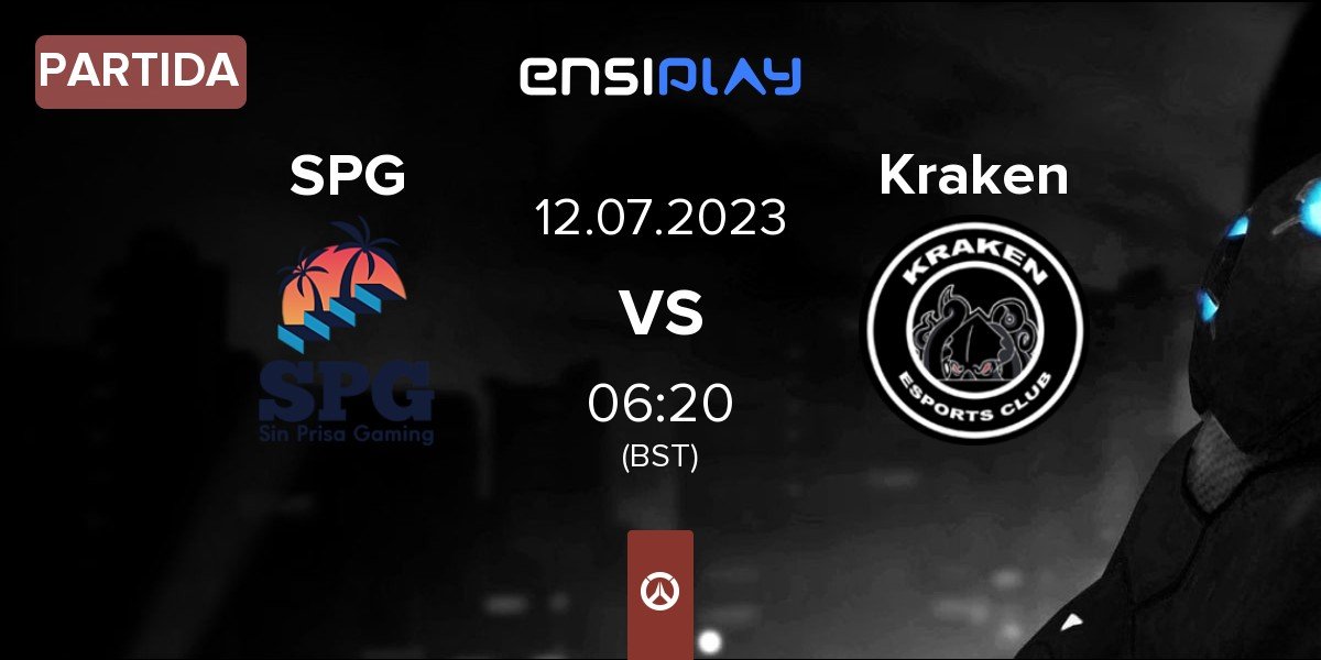 Partida Sin Prisa Gaming SPG vs Kraken Esports Club Kraken | 12.07