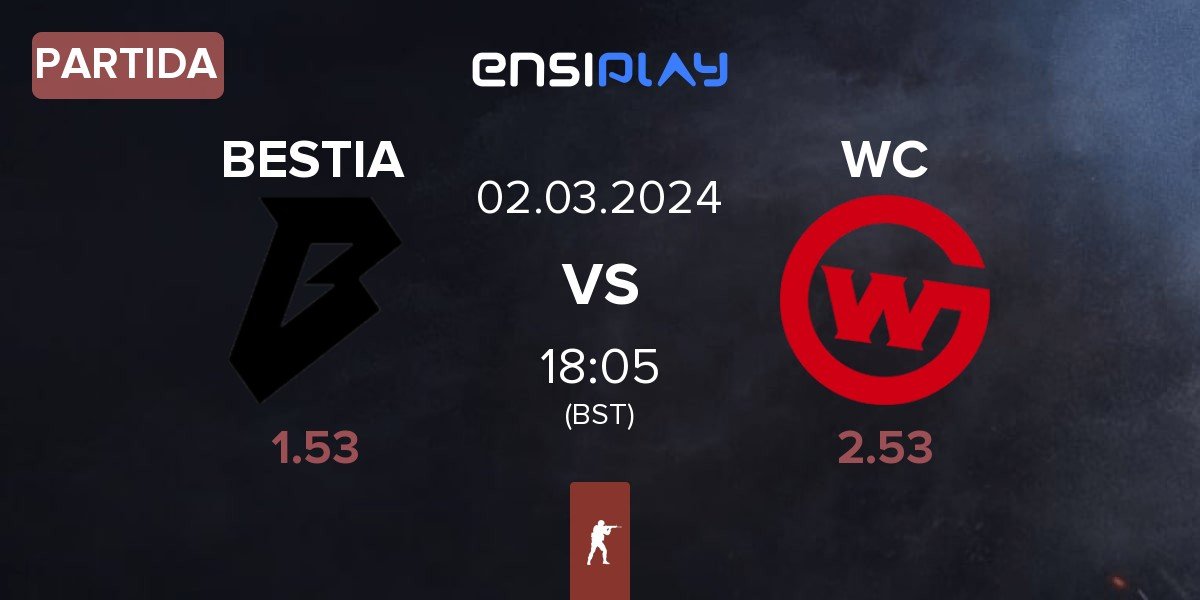 Partida BESTIA vs Wildcard Gaming WC | 02.03