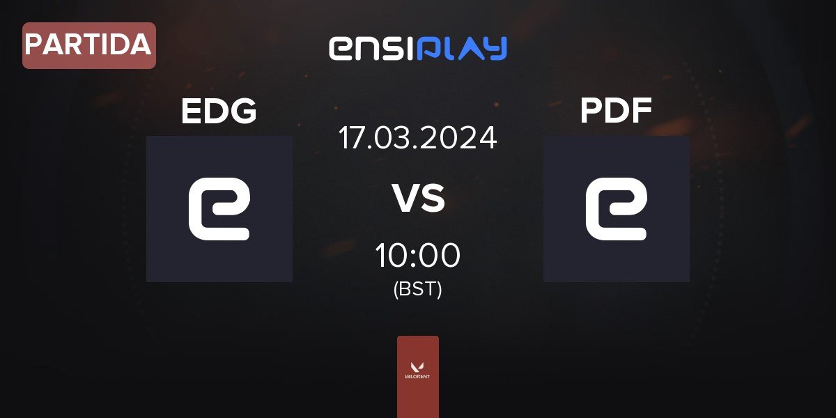 Partida Ender Dragon Gaming EDG vs Please Dont Fire PDF | 17.03