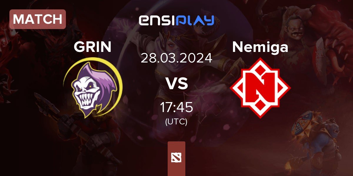 Match GRIN Esports GRIN vs Nemiga | 28.03