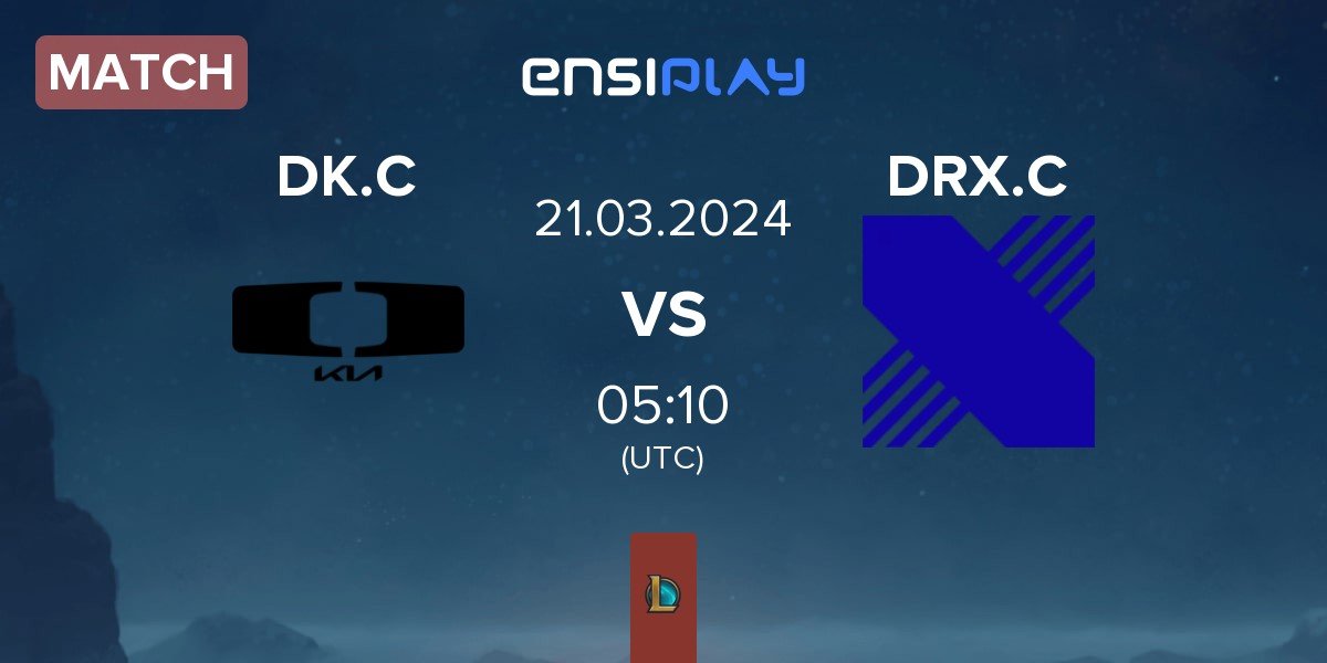 Match Dplus KIA Challengers DK.C vs DRX Challengers DRX.C | 21.03