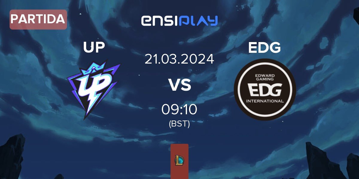 Partida Ultra Prime UP vs EDward Gaming EDG | 21.03