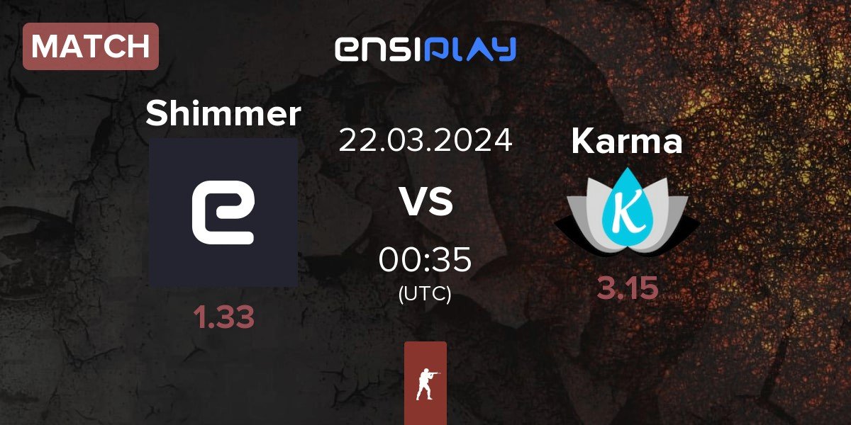 Match Shimmer vs Team Karma Karma | 22.03