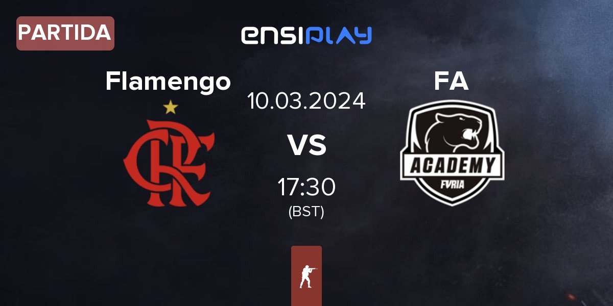 Partida Flamengo Esports Flamengo vs FURIA Academy FA | 10.03